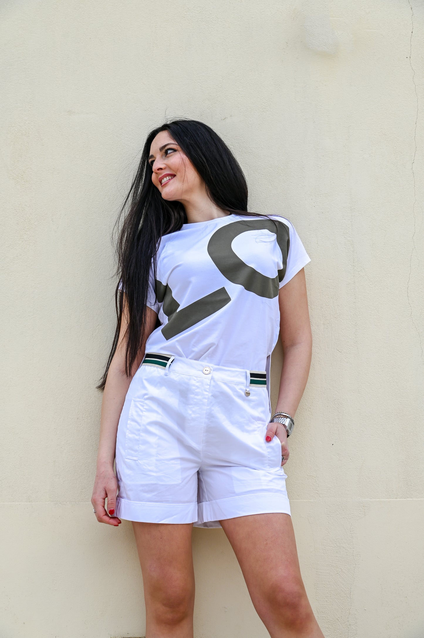 LOLA CASADEMUNT Short in Cotone Popeline