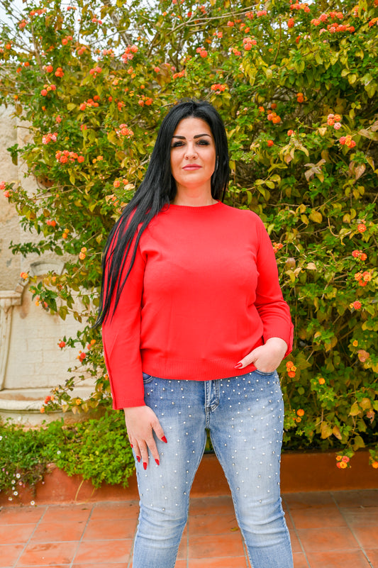 EDAS Jeans con Applicazioni Morbido Skinny