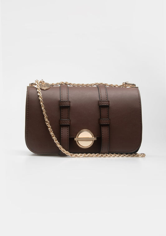 FRACOMINA Tracolla con Chiusura con Catena