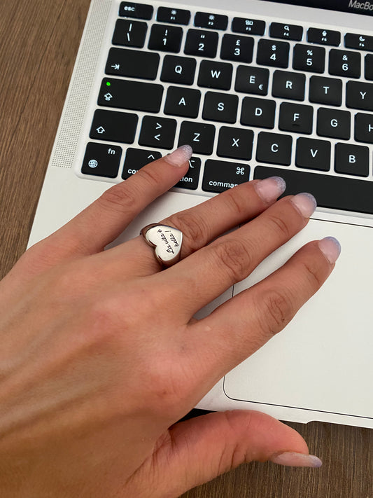 MUPAJI Anelli Nickel Free 'La Vita è Bella'