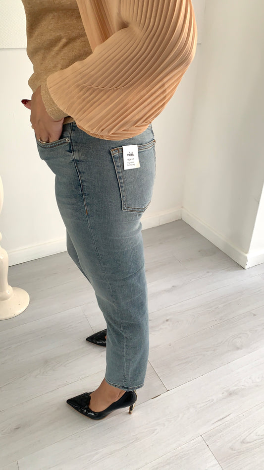 FRACOMINA Denim Carrot Mom Fit Vera