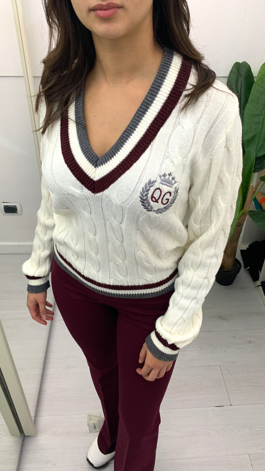 QUEGUAPA Maglia Mila Style Londinese