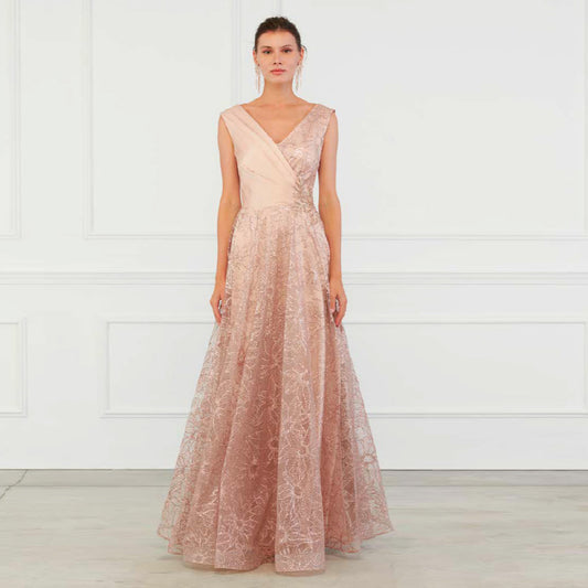 BIANCA BRANDI Abito Luxury Morbido Tempestato