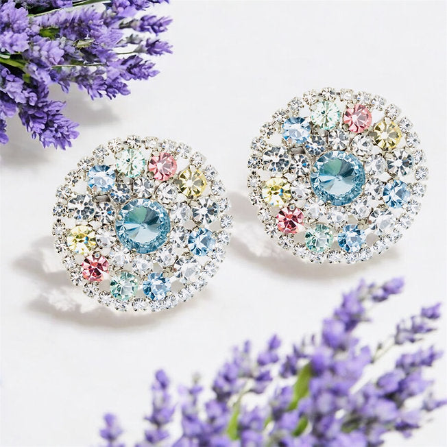 TRIK BIJOUX Orecchini Luxury con Pietre e Perle