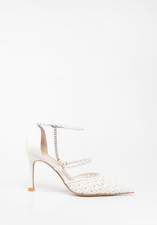 FRACOMINA Decolteè Aperto con Bracciale in Perle