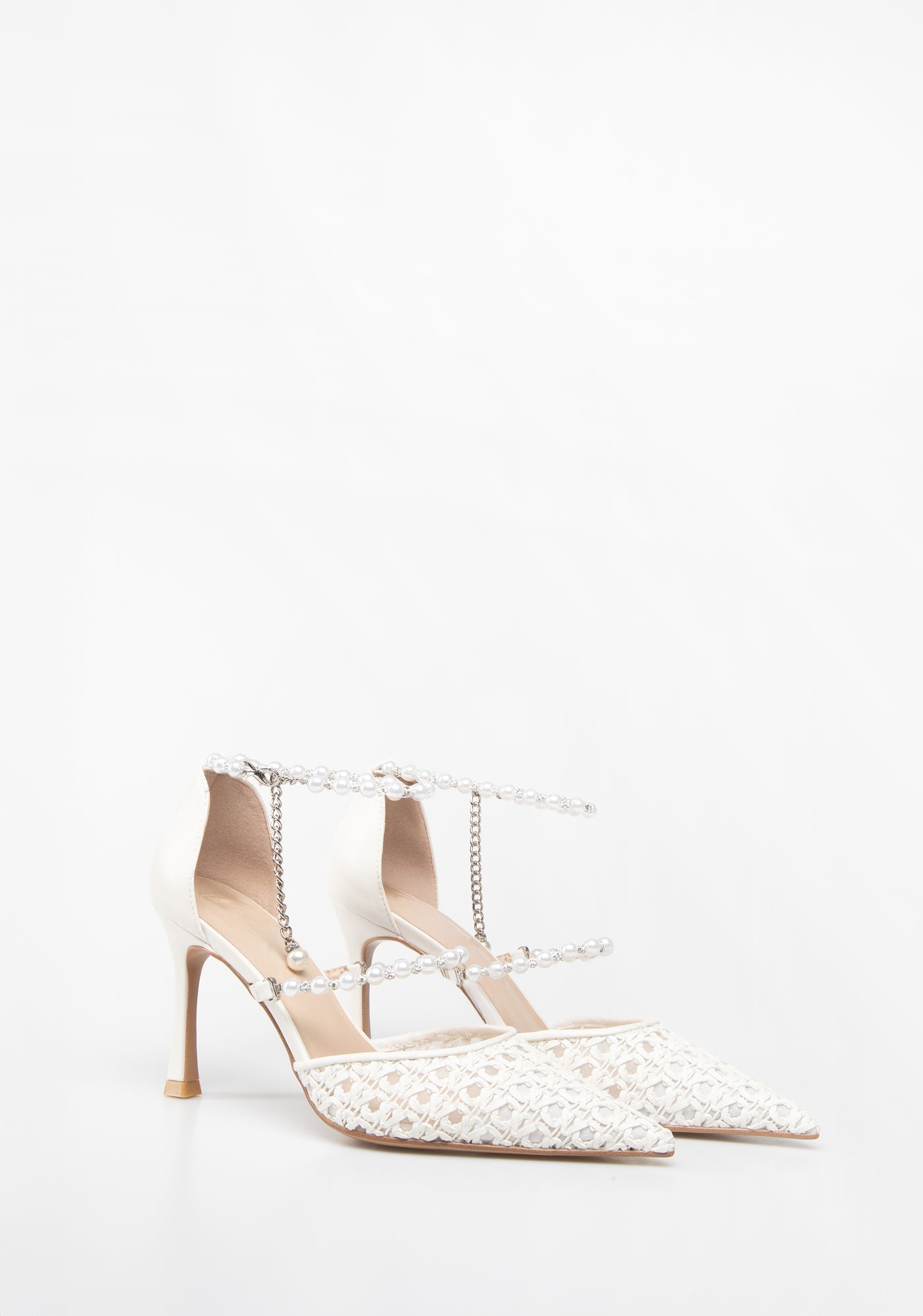 FRACOMINA Decolteè Aperto con Bracciale in Perle