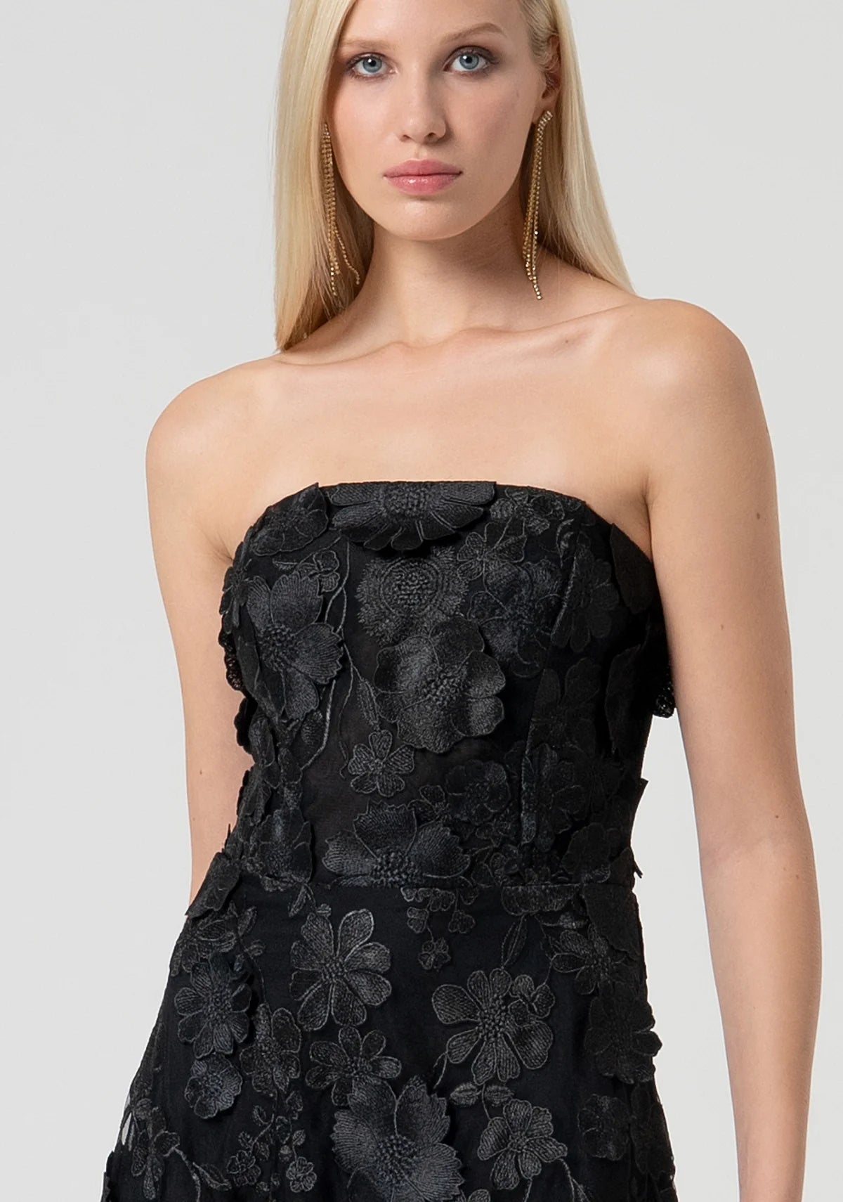 FRACOMINA Dress Midi con Ricami in Rilievo