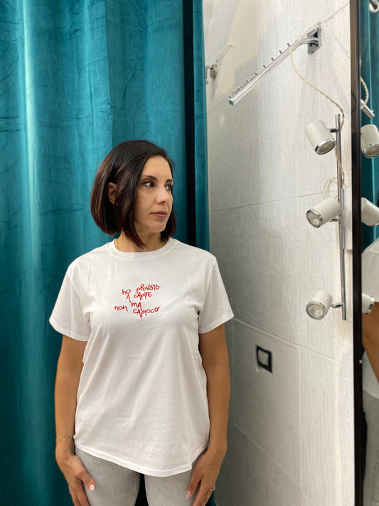 NINÉE T-shirt in Cotone Logata Simpatica