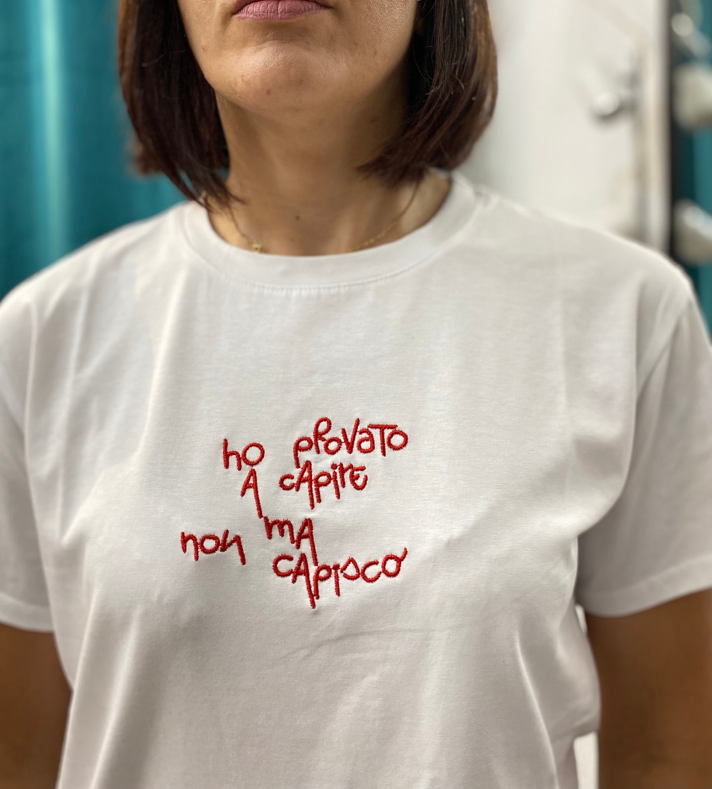 NINÉE T-shirt in Cotone Logata Simpatica