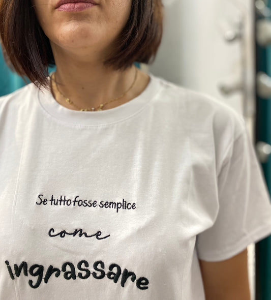 NINÉE T-shirt in Cotone Morbida Simpatica