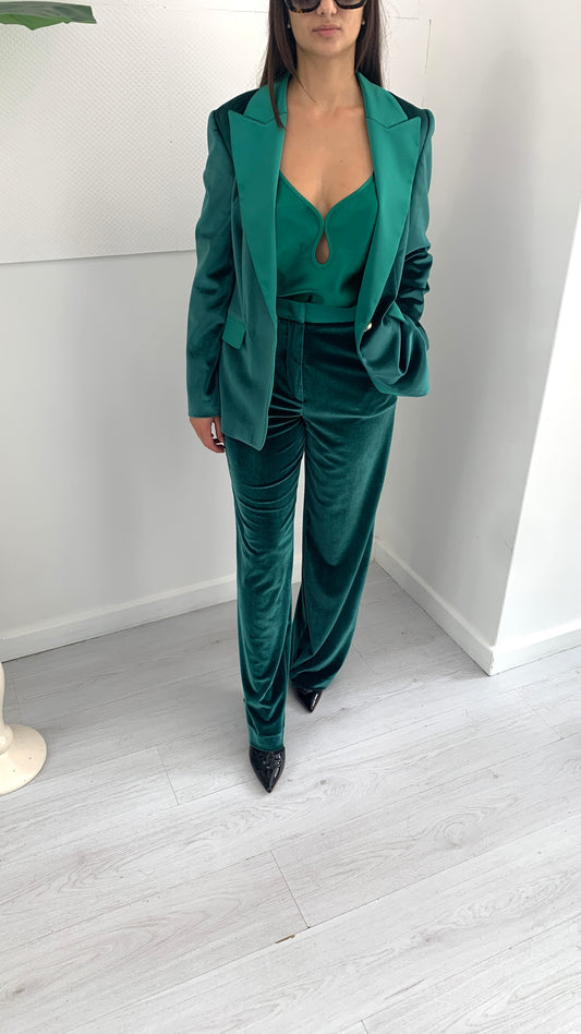 FRACOMINA Giacca Taglio Regolare Smeraldo