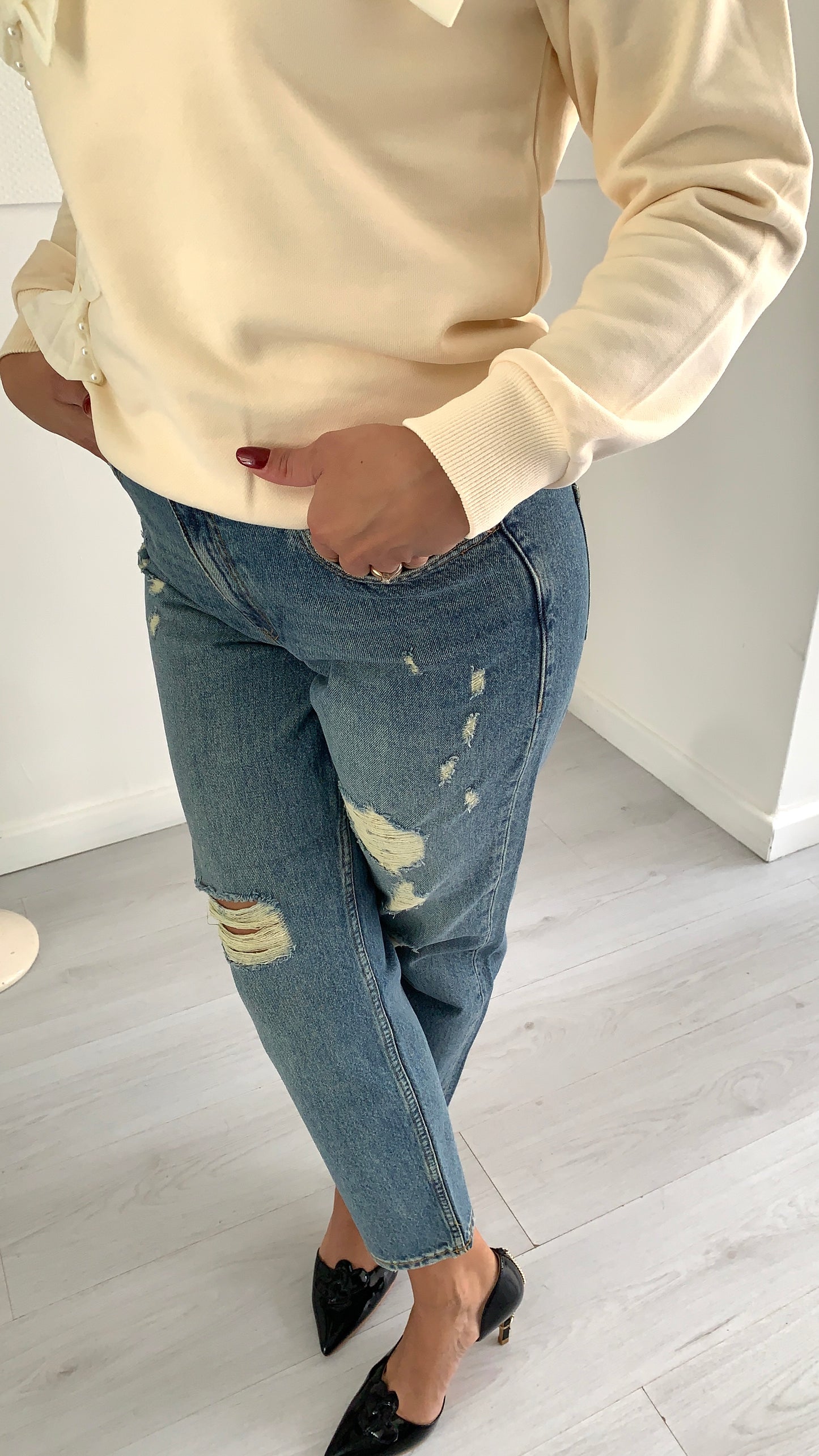 FRACOMINA Denim Carrot Vera Vintage