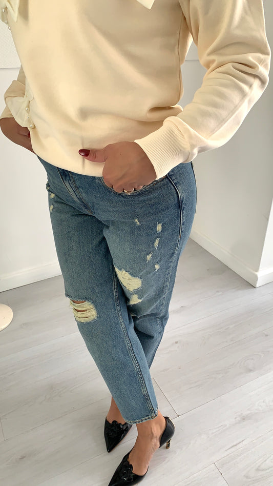 FRACOMINA Denim Carrot Vera Vintage