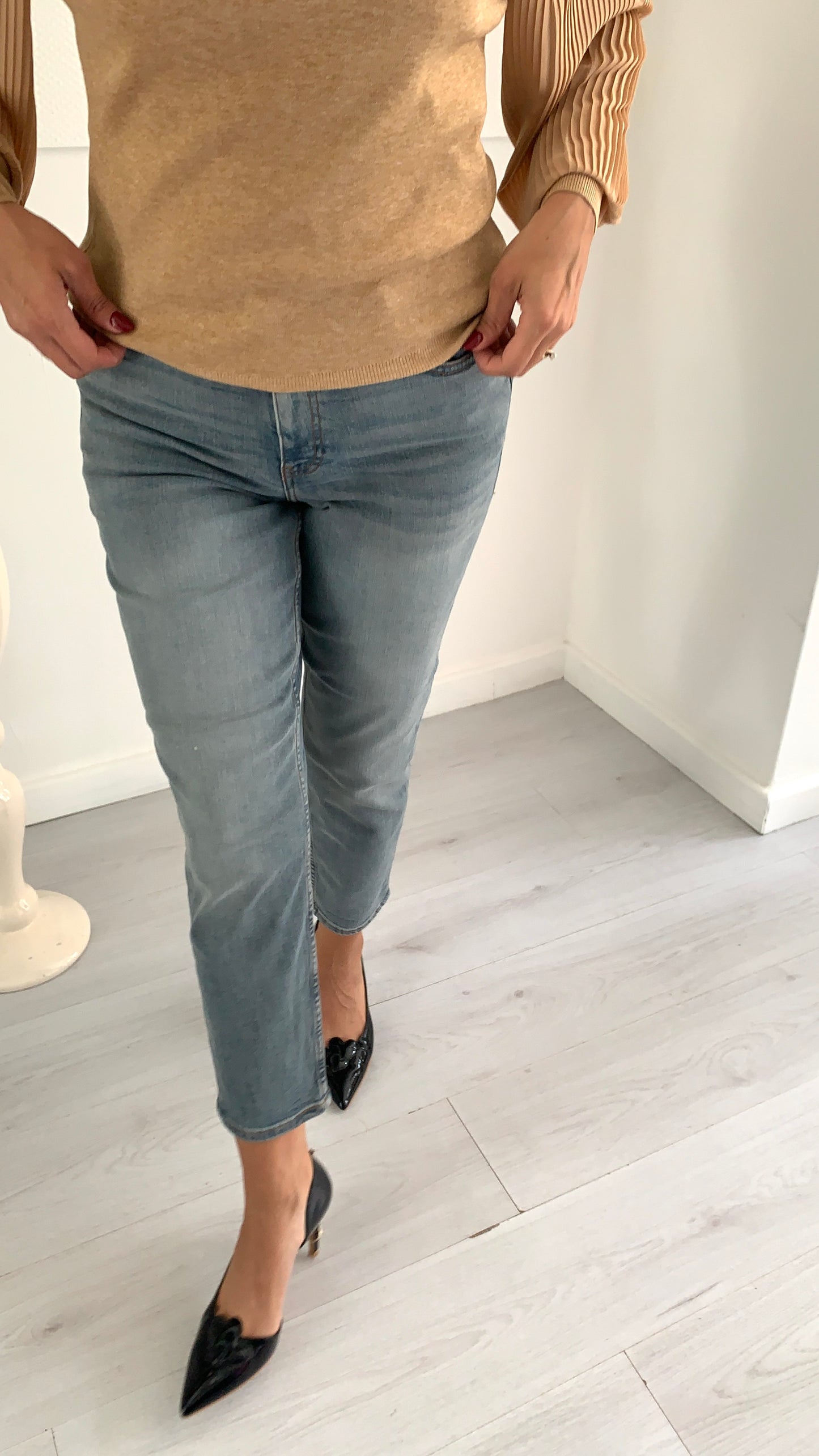 FRACOMINA Denim Carrot Mom  Fit Vera