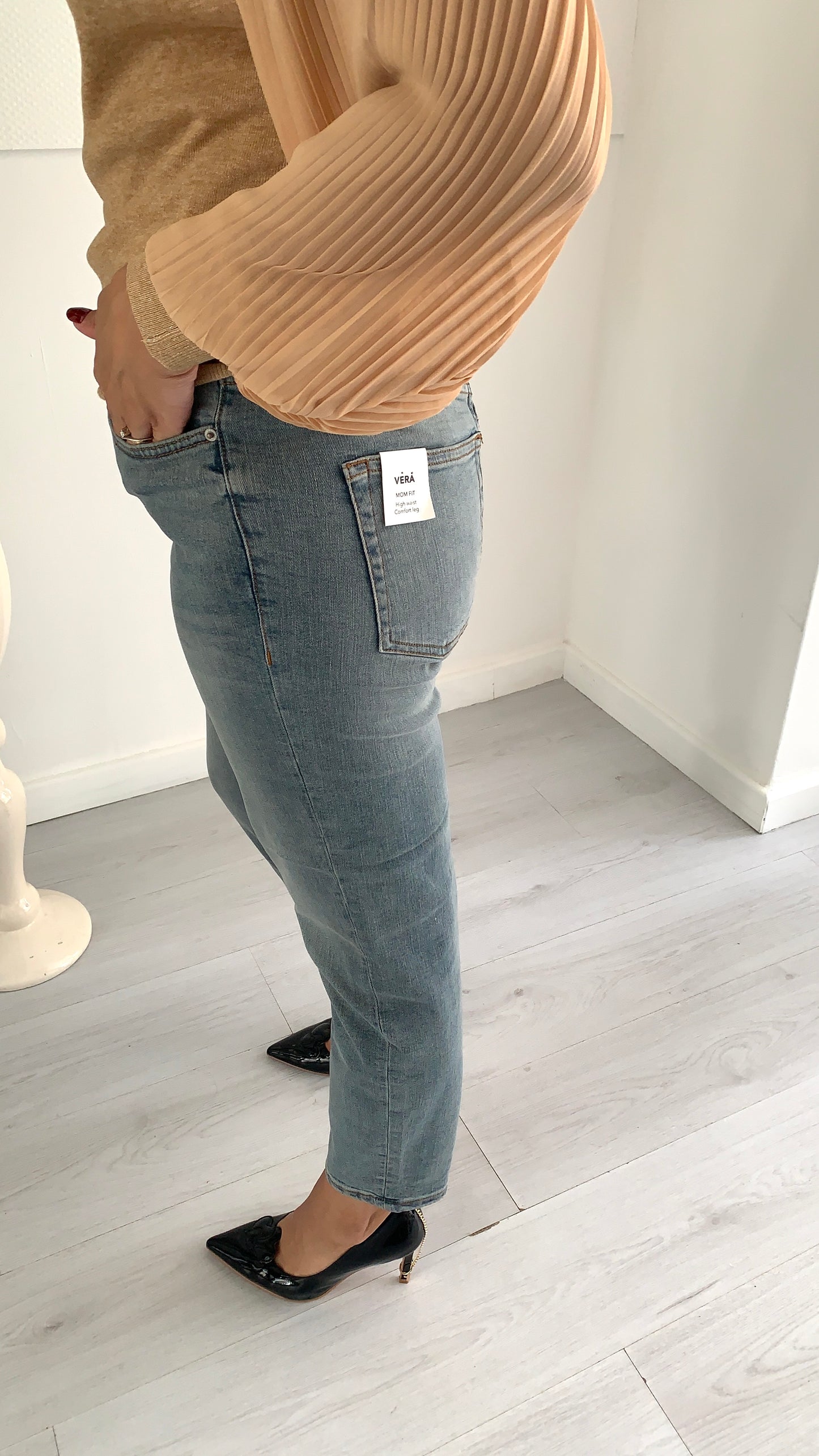 FRACOMINA Denim Carrot Mom  Fit Vera