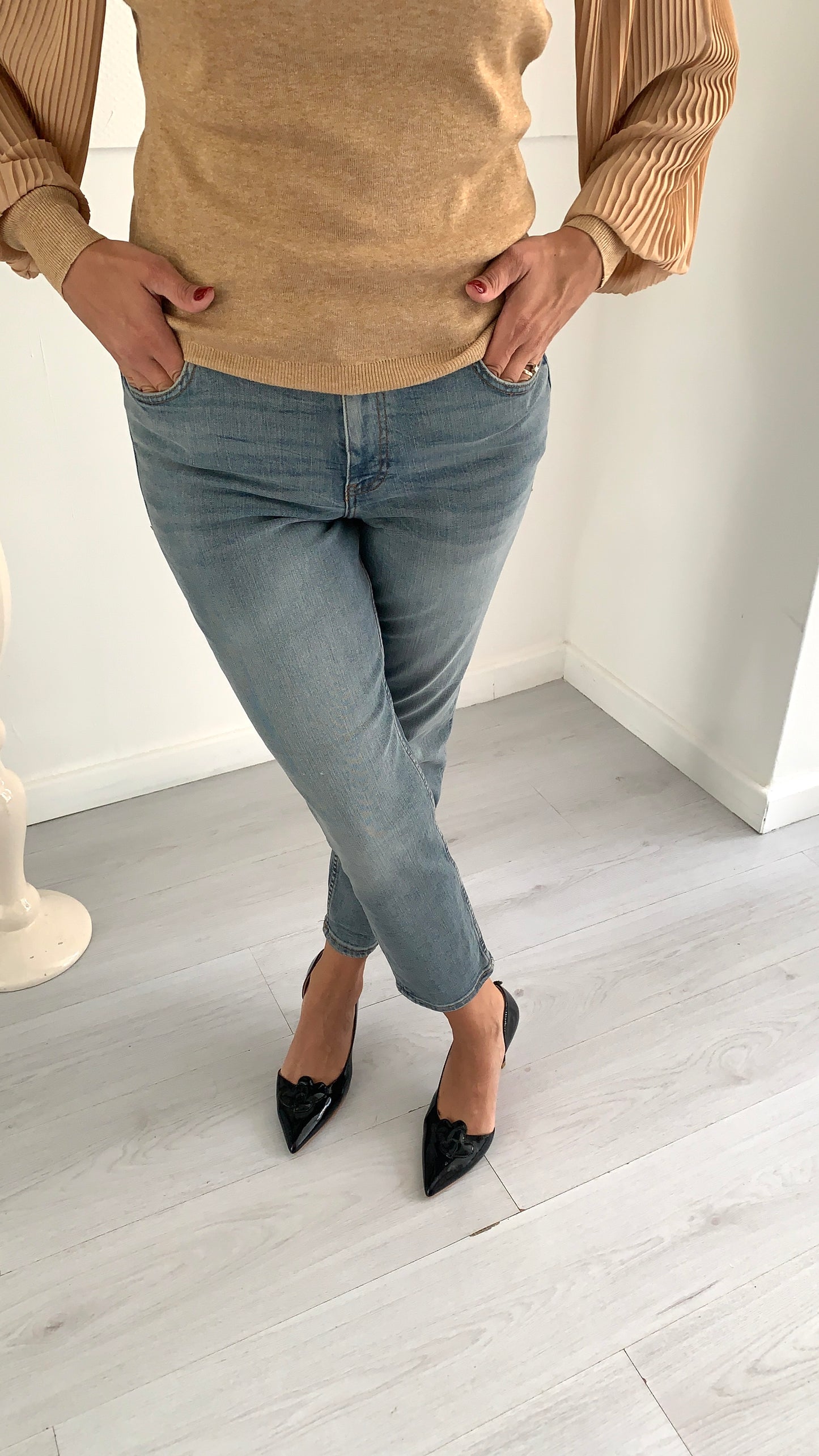 FRACOMINA Denim Carrot Mom  Fit Vera