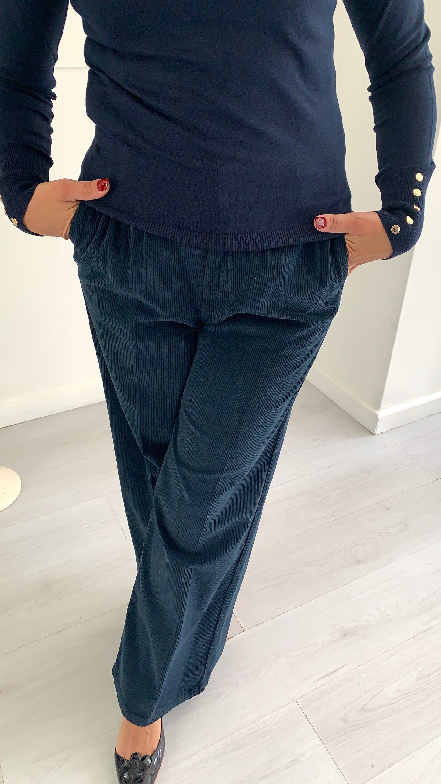 FRACOMINA Pantalone Chinos Camilla in Velluto