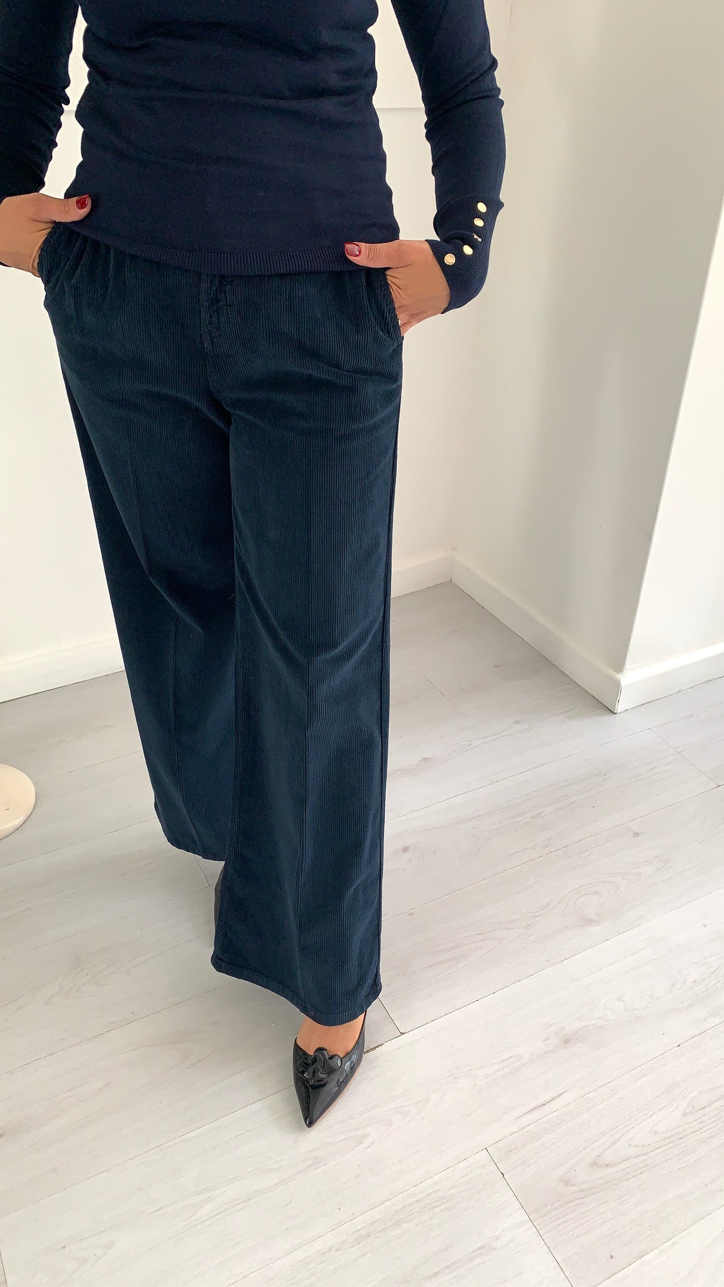 FRACOMINA Pantalone Chinos Camilla in Velluto