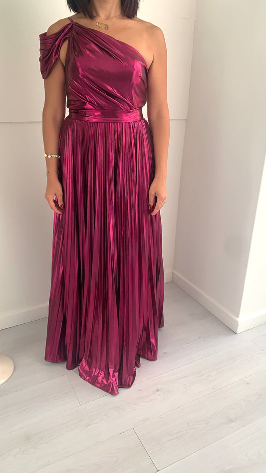 BIANCA BRANDI Abito Monospalla Plissè