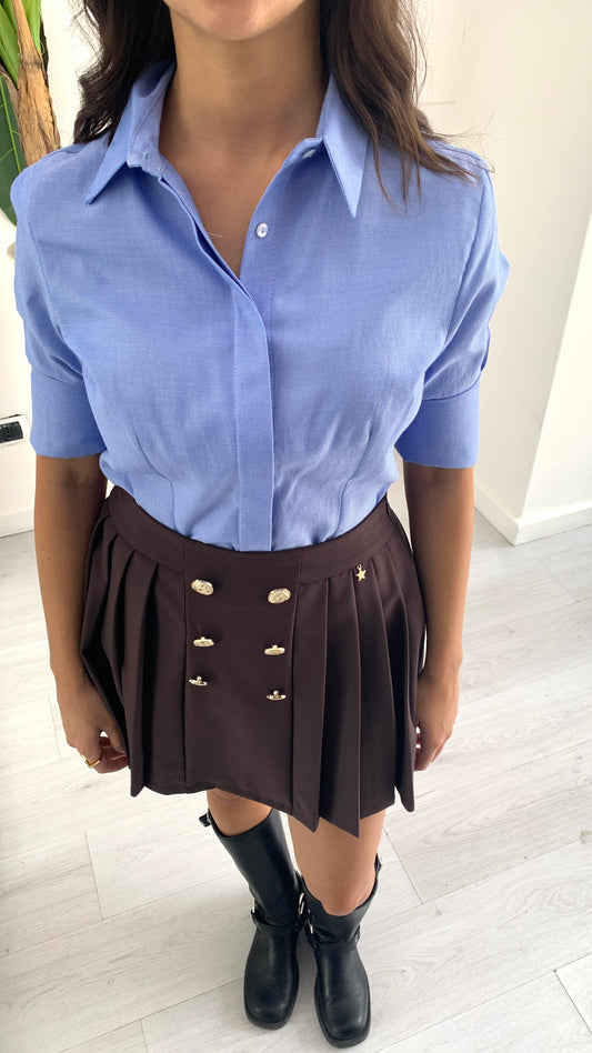 QUEGUAPA Camicia Beata Maschile Sfiancata