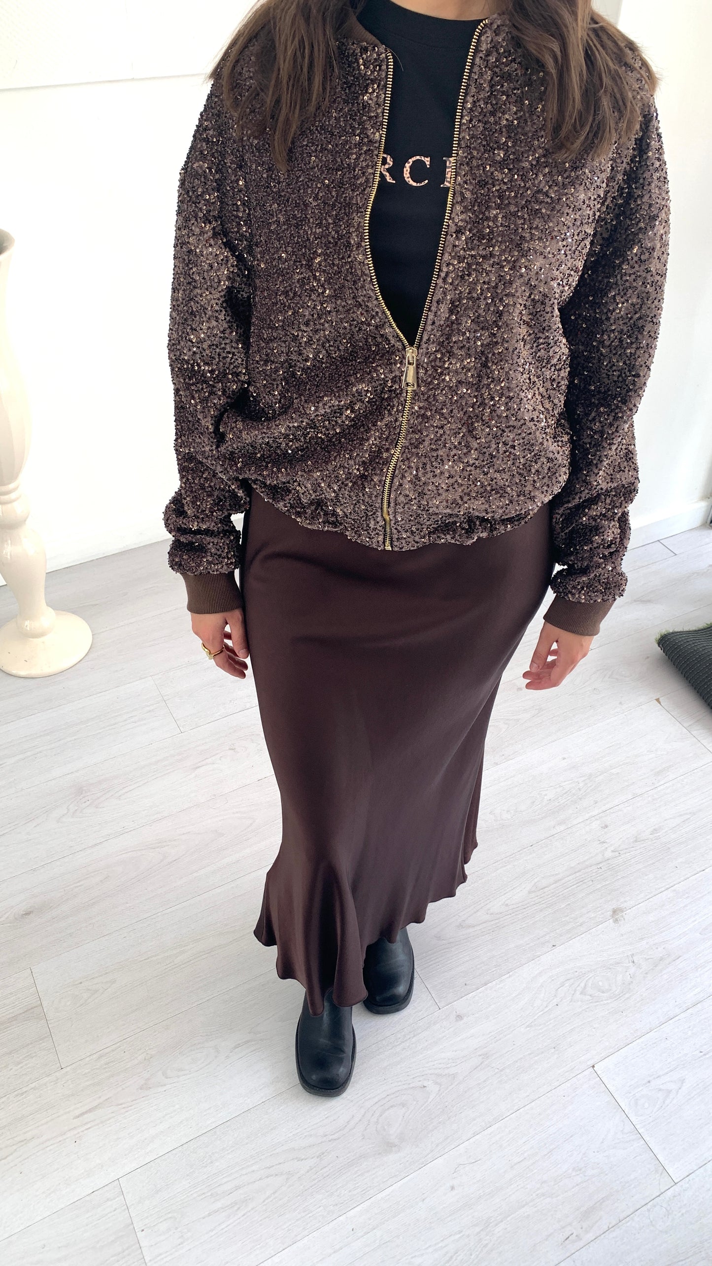 QUEGUAPA Giubbino Gaia con Paiette