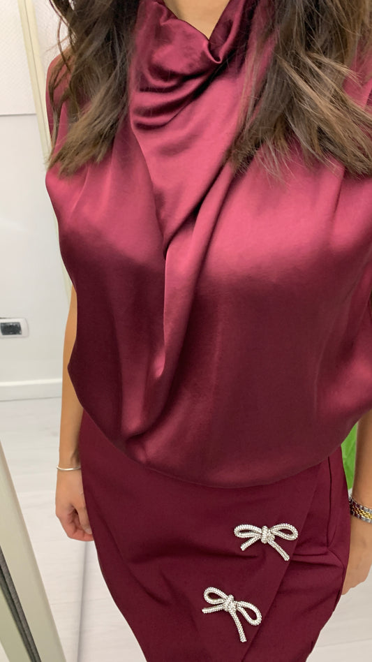 QUEGUAPA Camicia Mariam Smanicata