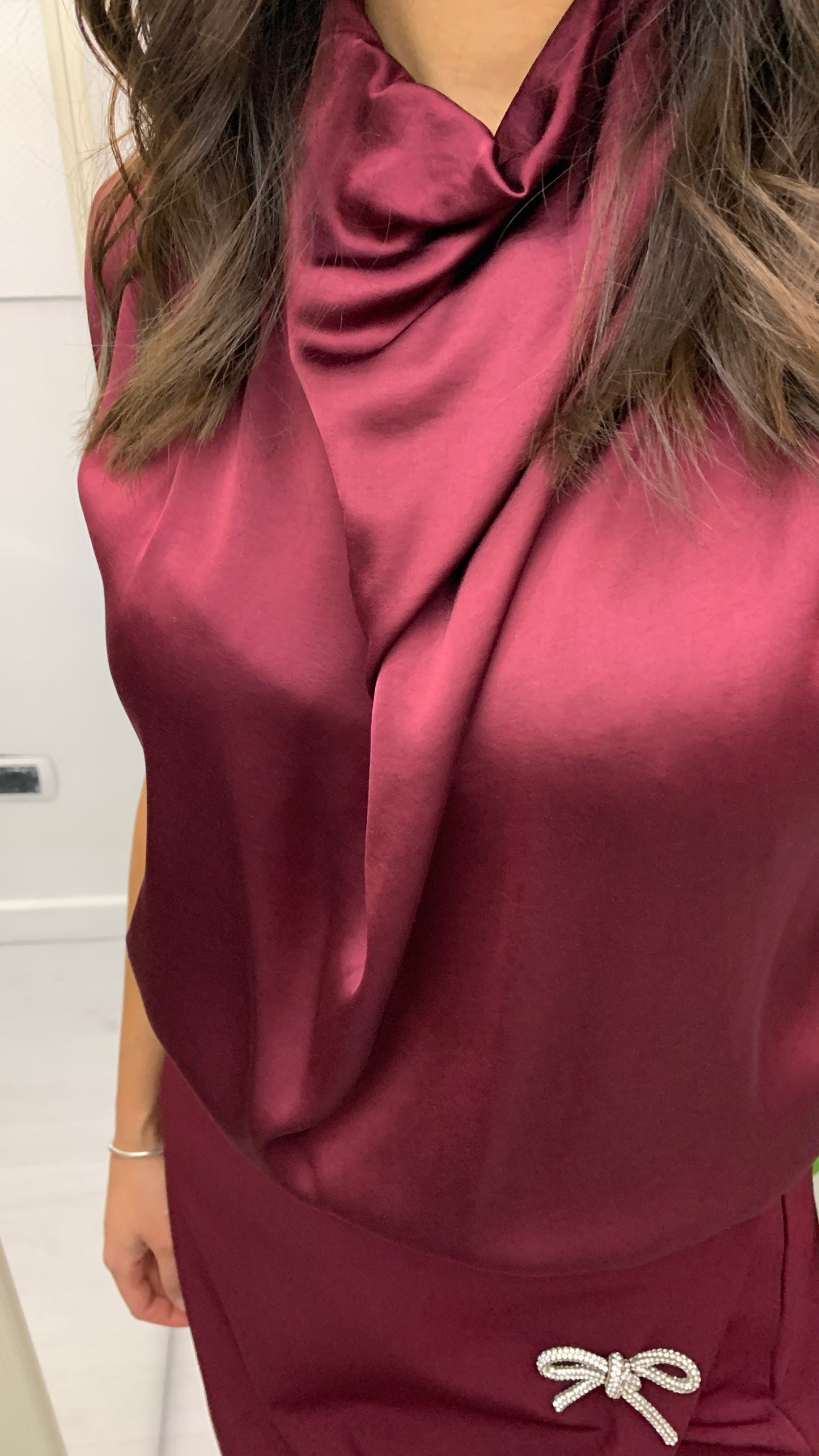 QUEGUAPA Camicia Mariam Smanicata