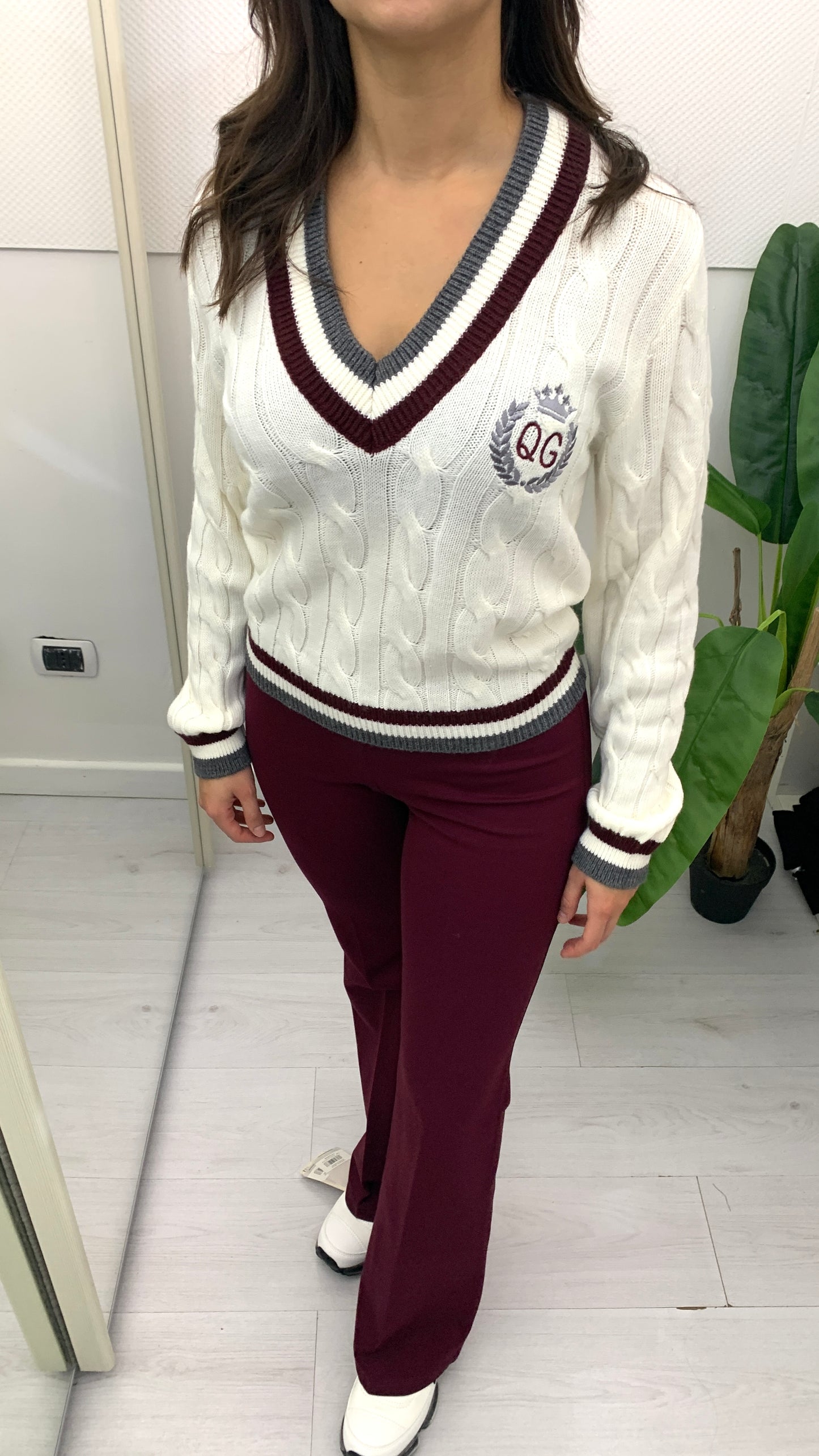 QUEGUAPA Maglia Mila Style Londinese