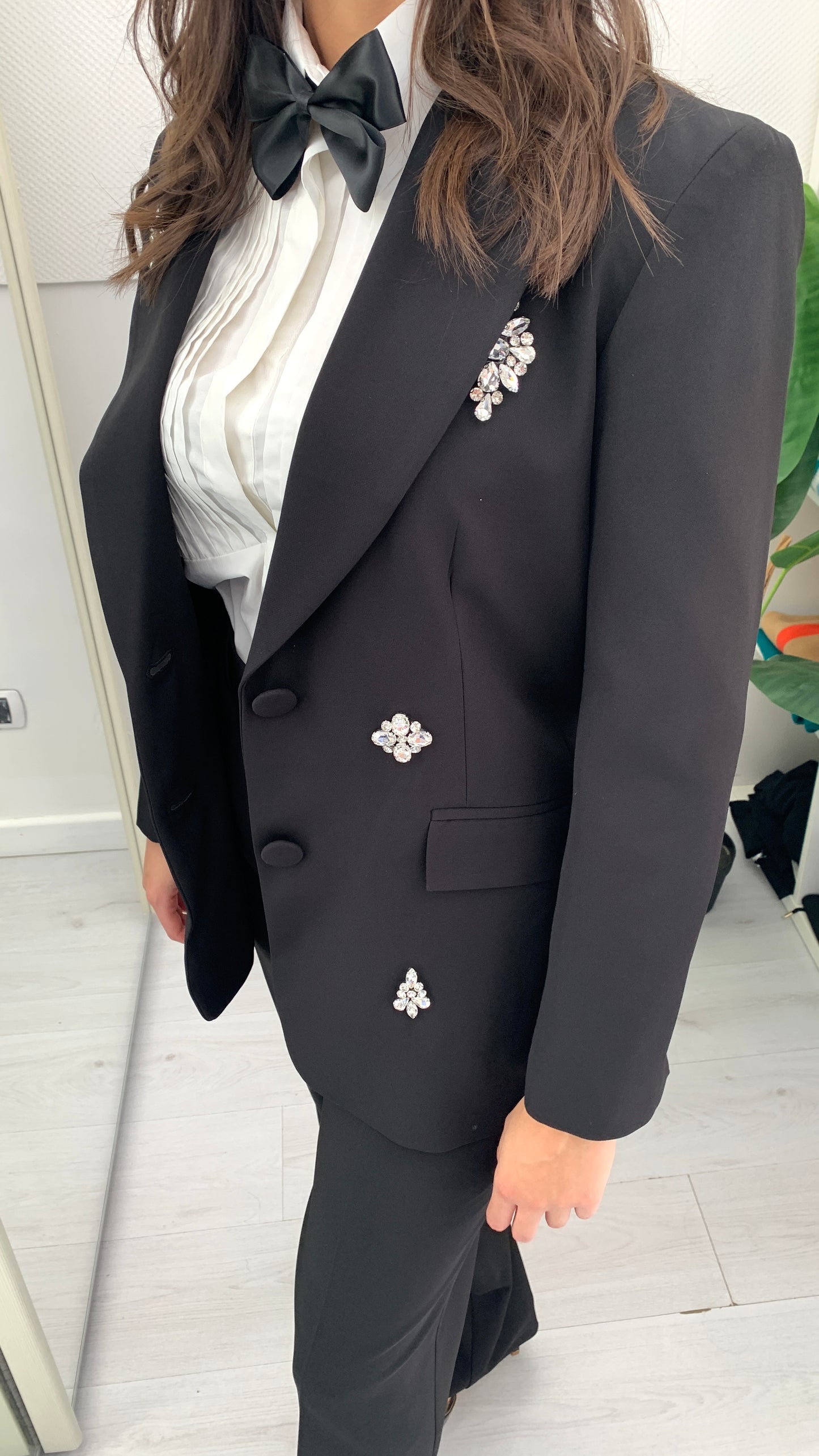 QUEGUAPA Tailleur con Applicazione