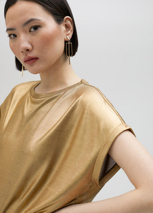 LOLA CASADEMUNT Maglie Dorate