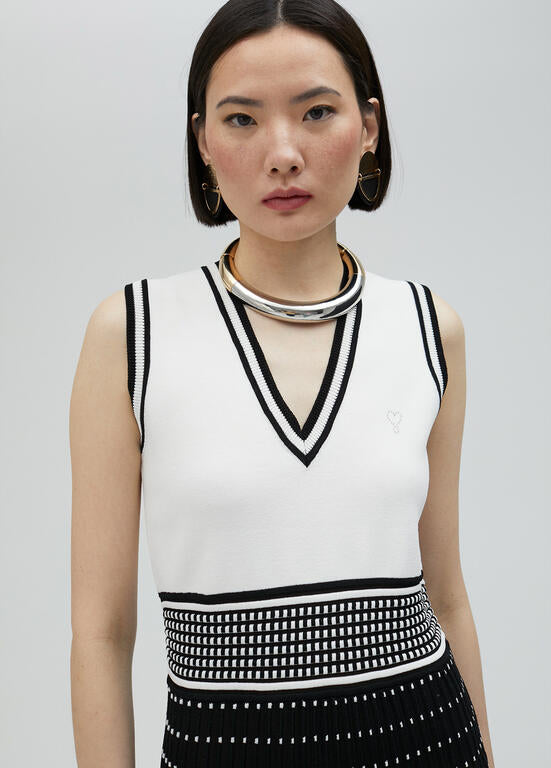 LOLA CASADEMUNT Abito in Maglia Effetto Plisseè