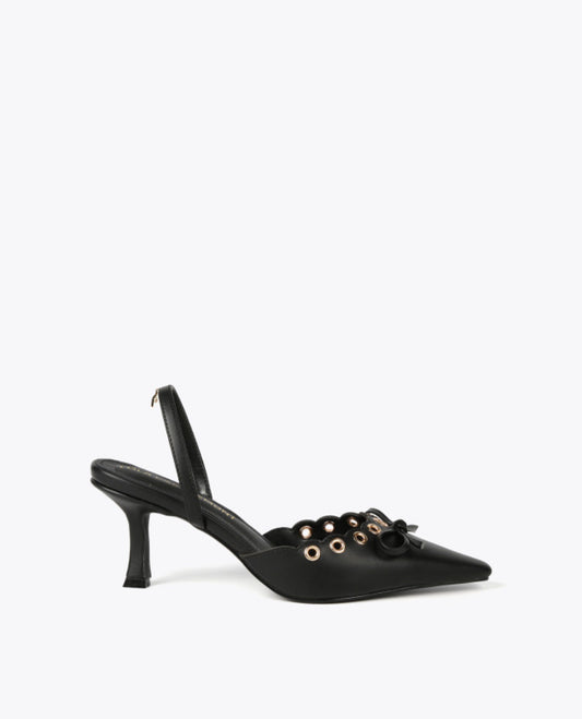 LOLA CASADEMIUNT Chanel Aperta Dietro con Borchiette