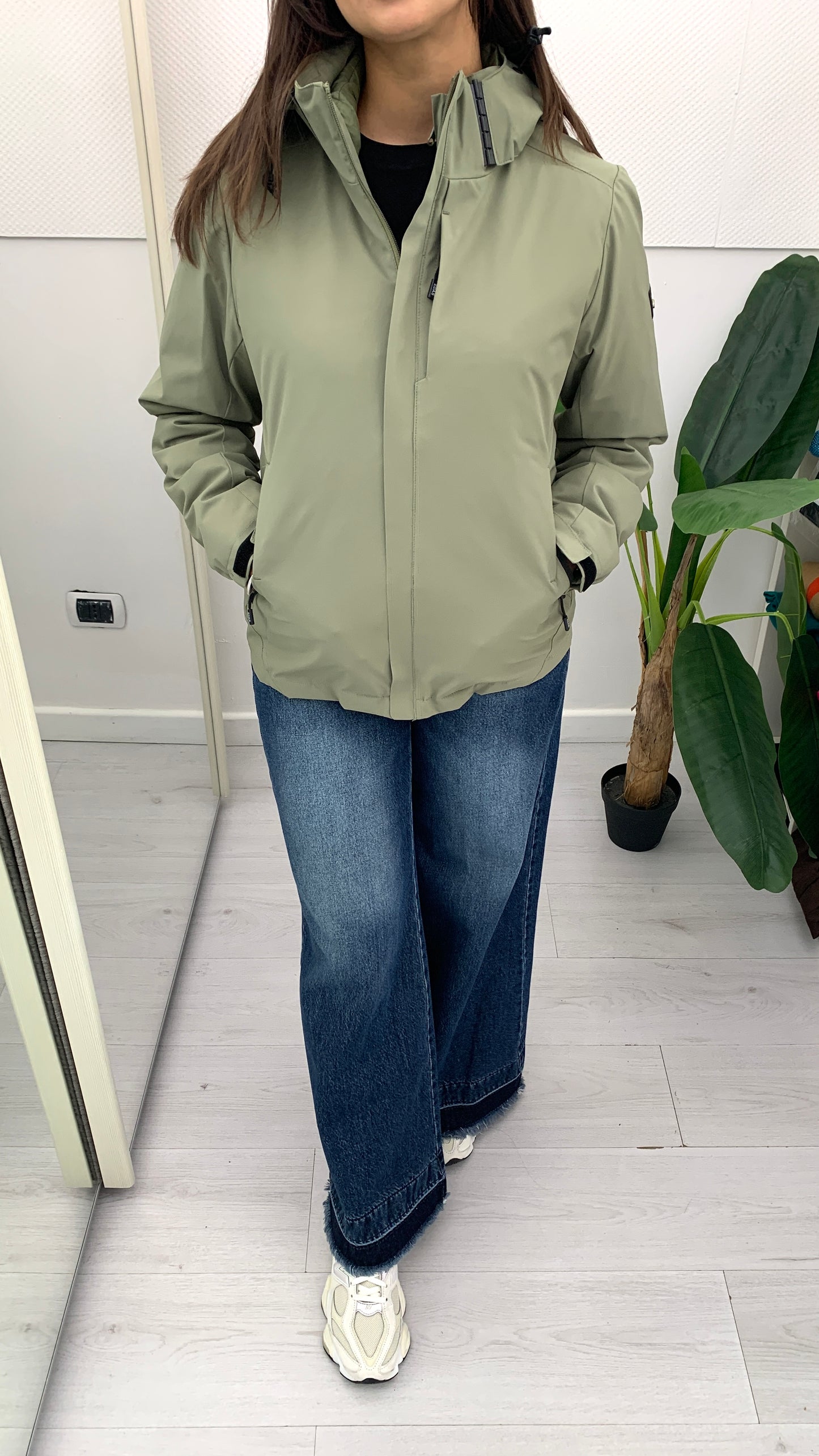 EDAS Piumino Tecnico Partenza con Imbottitura Trasformabile in Trapuntina