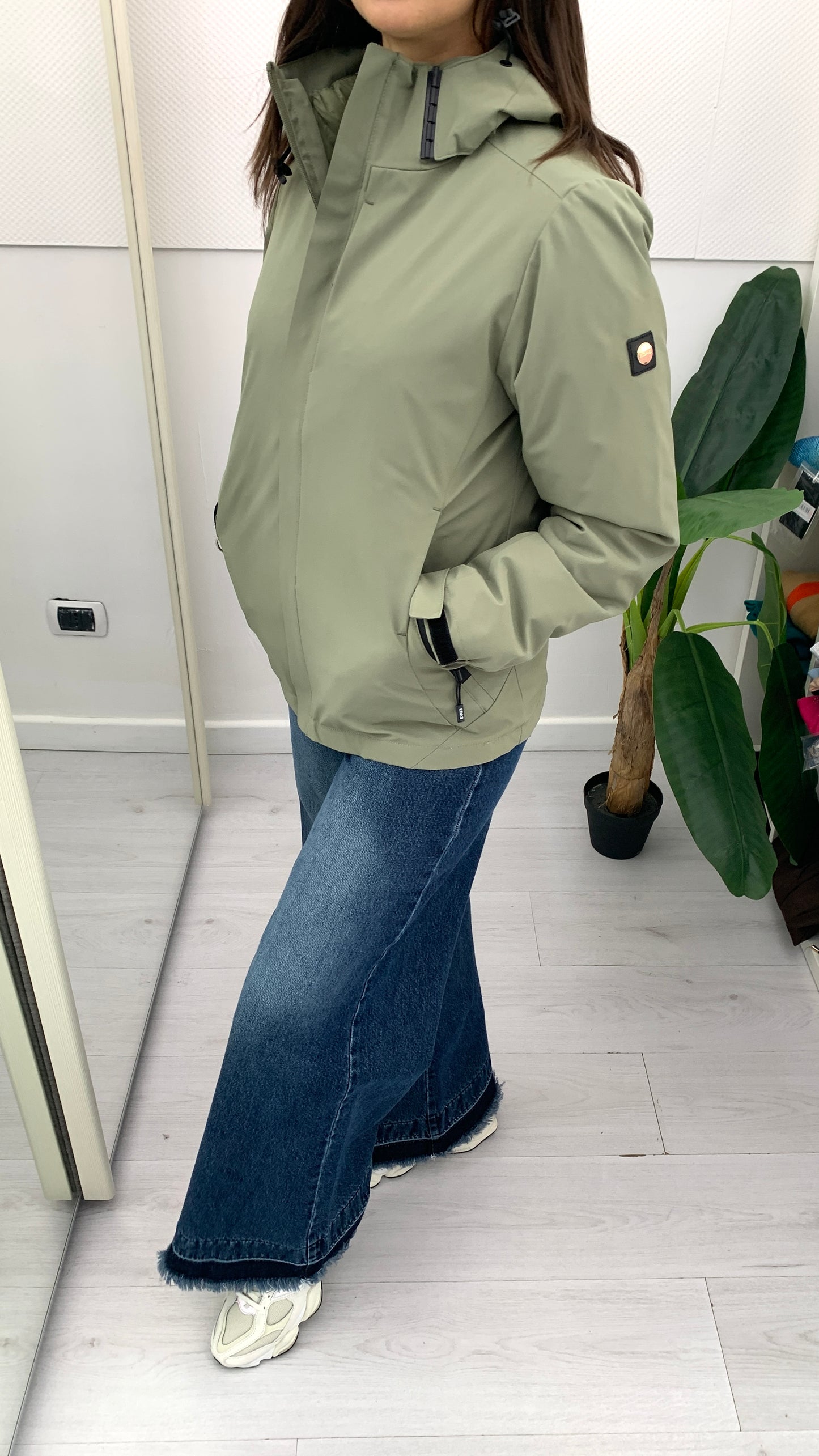 EDAS Piumino Tecnico Partenza con Imbottitura Trasformabile in Trapuntina