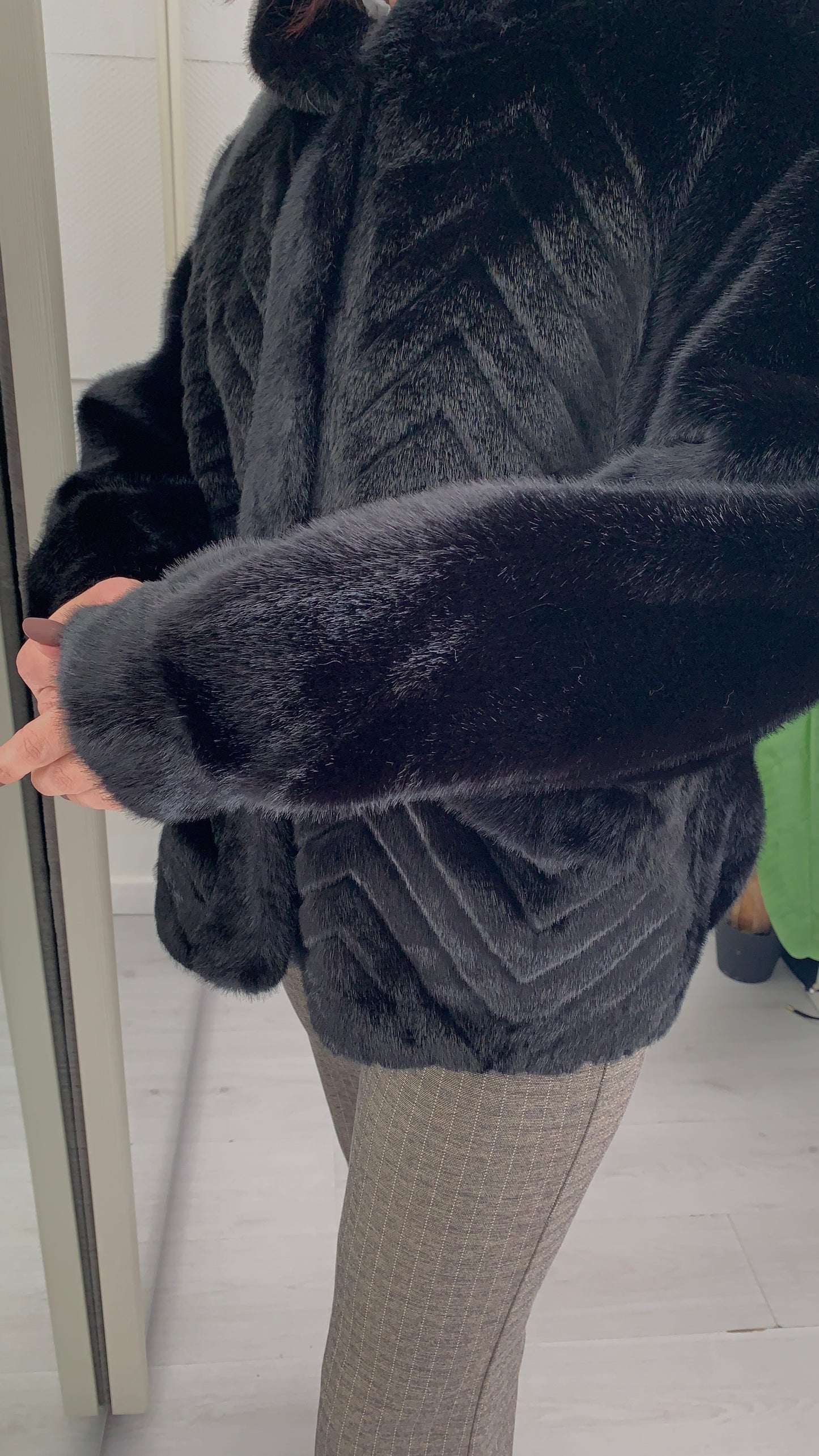 EDAS EcoPelliccia Esodo con Cappuccio