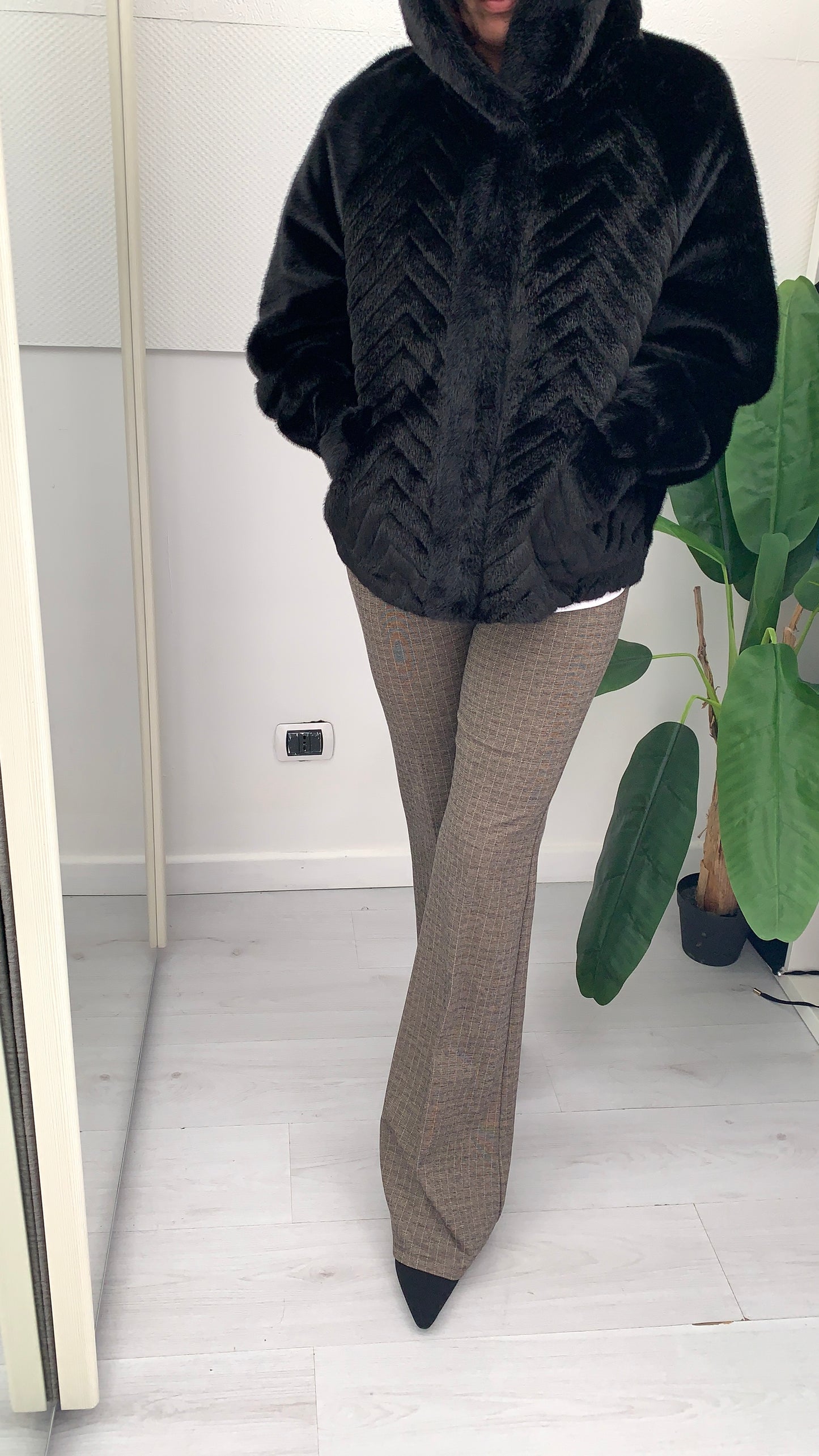 EDAS EcoPelliccia Esodo con Cappuccio