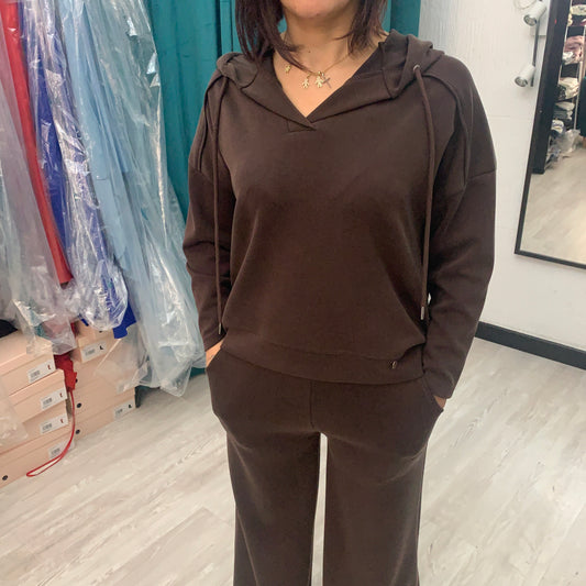 EDAS Tuta Felpa Cappuccio e Pantalone