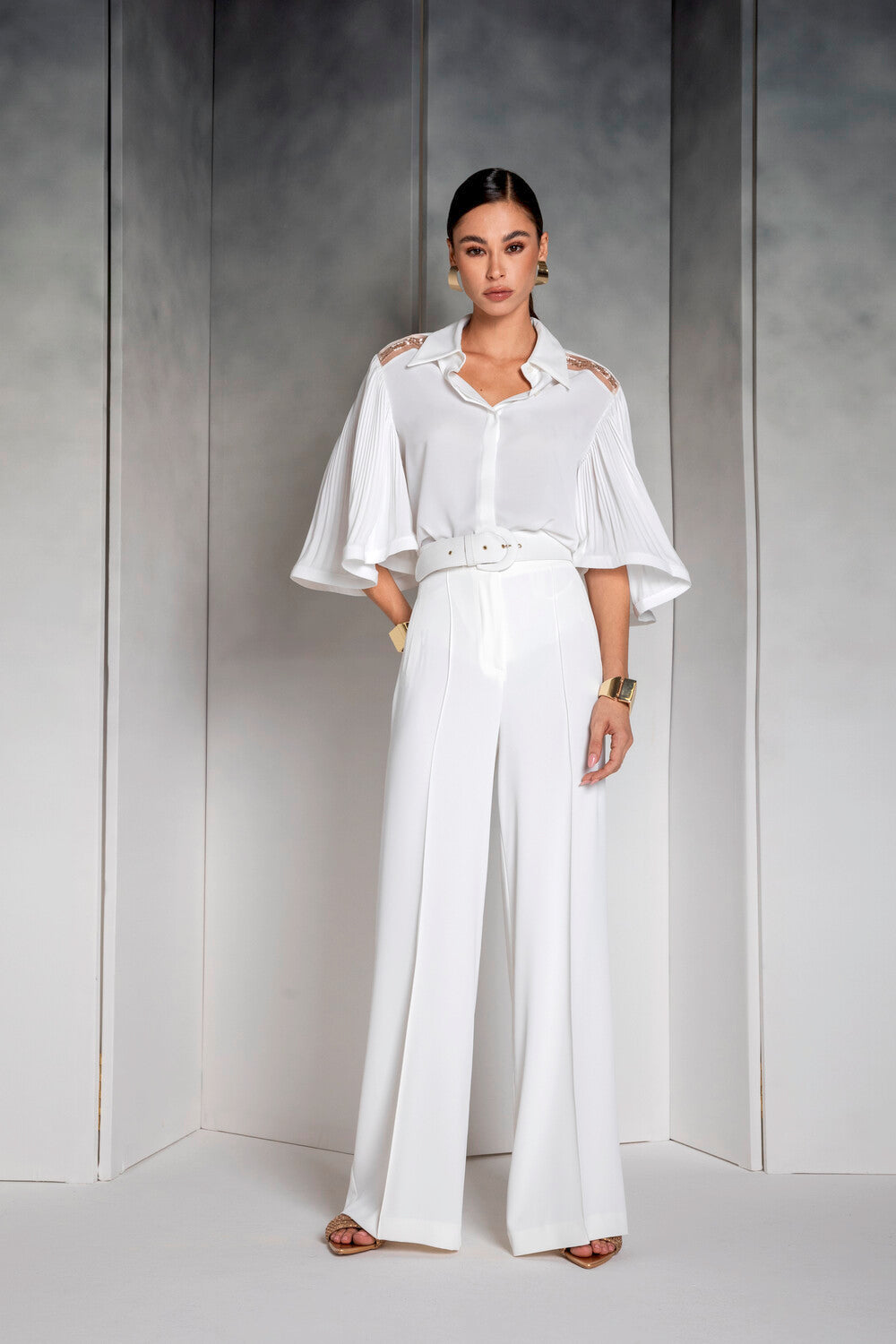 EDAS Pantalone Palazzo Largo e Fluido