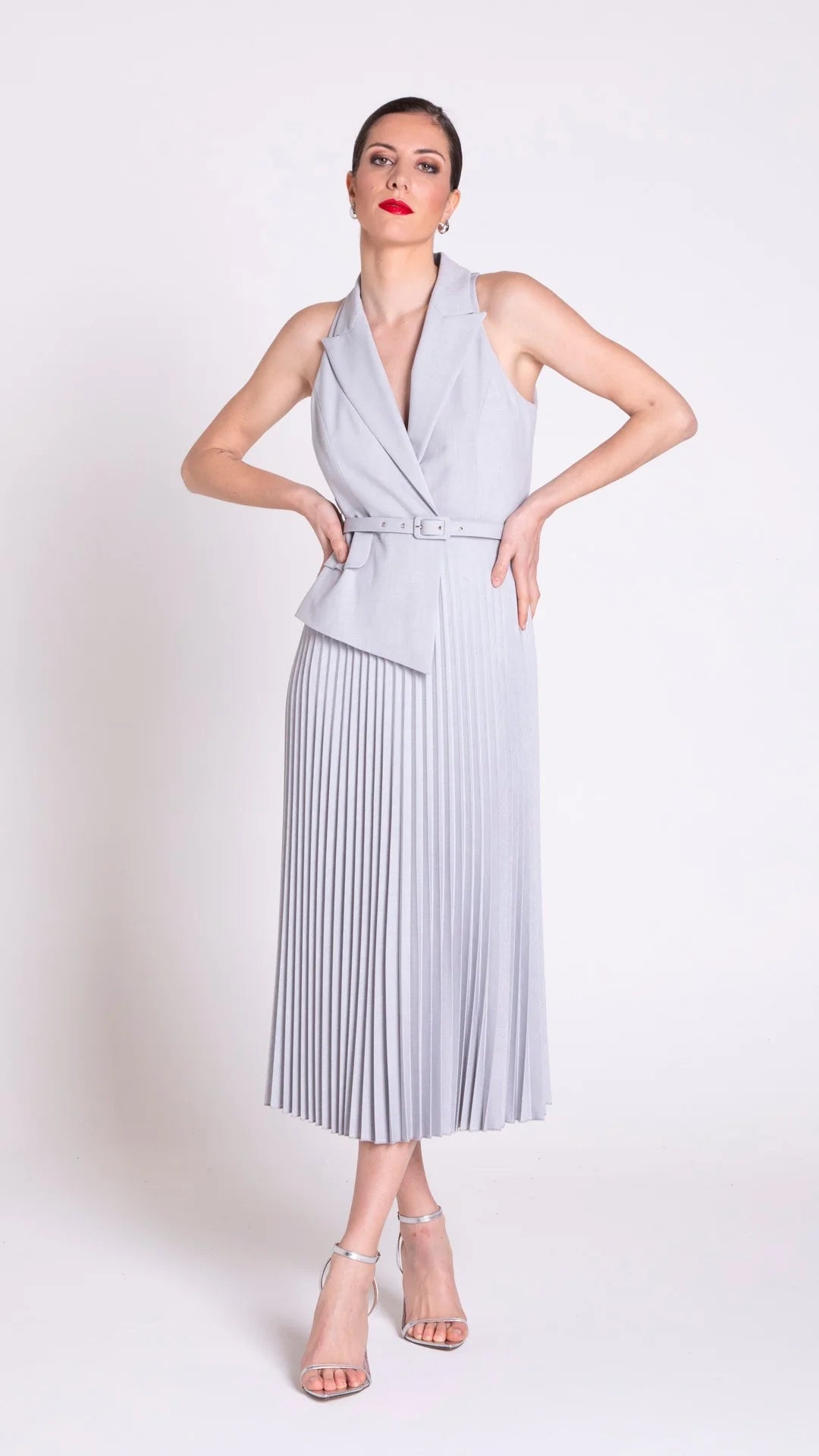 EDAS Frivolo - Robe Manteau Gonna Plissè