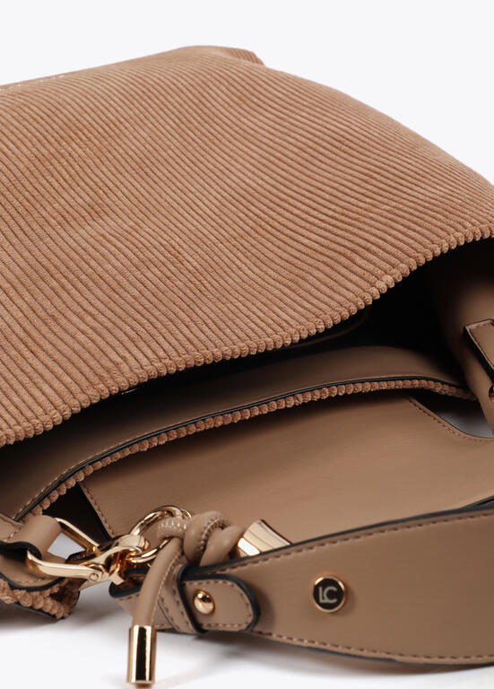 LOLA CASADEMUNT Borsa Shopper con Mnico in Metallo Logato